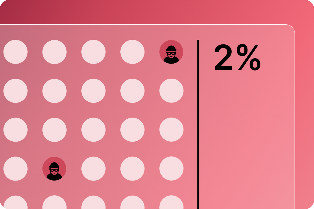 Dots with robbers in two of them.